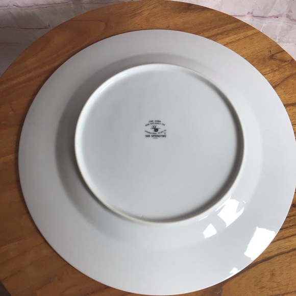 International Silver Company 326 Springtime Chop Plate Platter - Picture 3 of 4